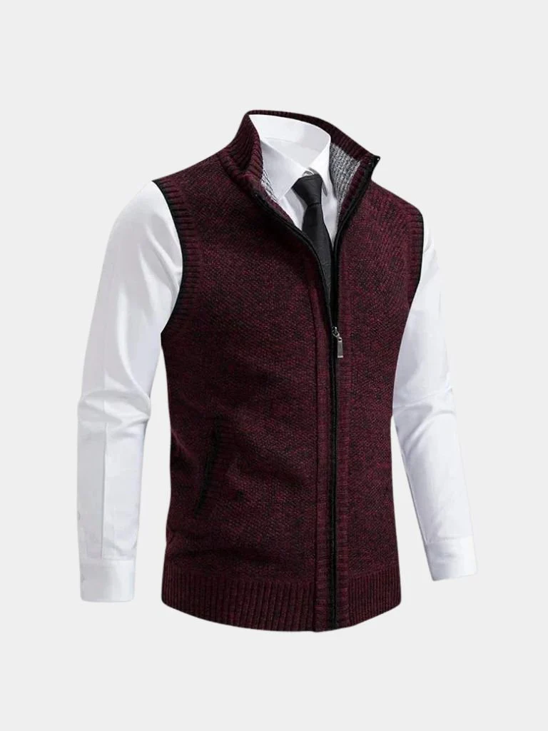 Men’s Knit Sweater – Elegant Full Zip Casual Everyday Knitwear - Image 10