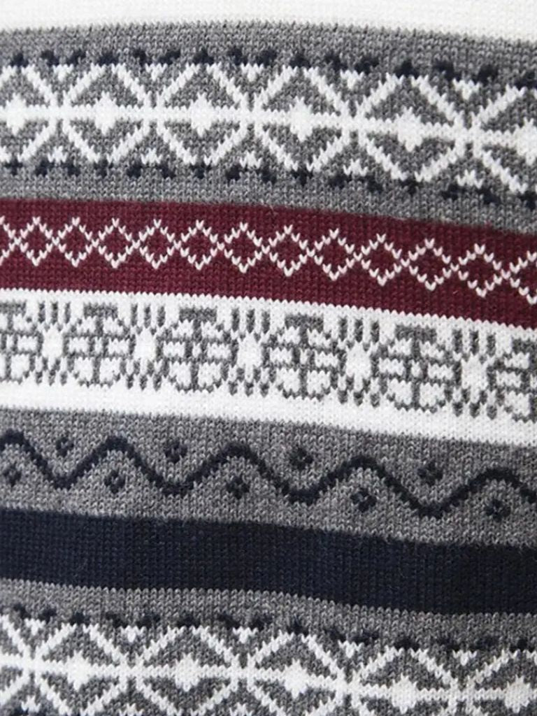 Men’s Knit Sweater – Half Zip Pullover Casual Everyday Knitwear - Image 4