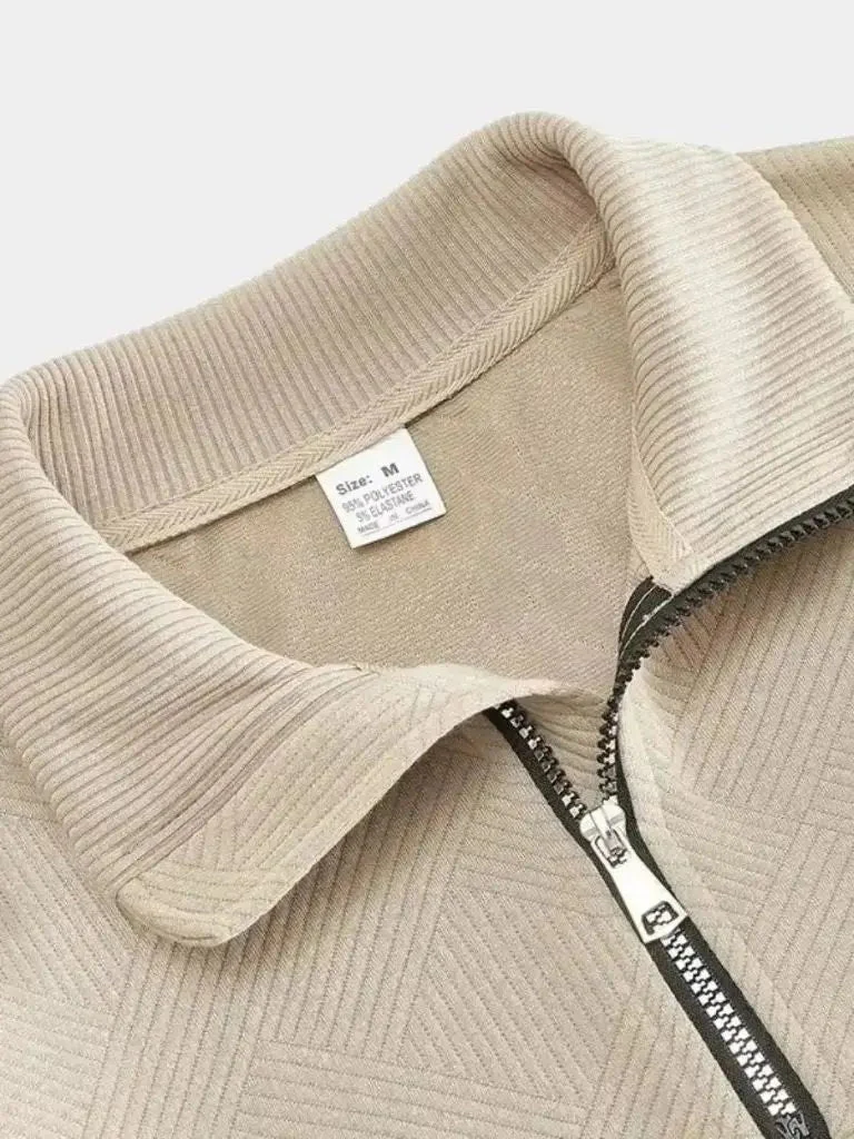 Men’s Knit Sweater – Essential Henley Quarter Casual Everyday Knitwear - Image 7