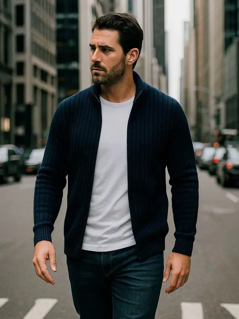 Men’s Knit Sweater – Regency Casual Everyday Knitwear - Image 5
