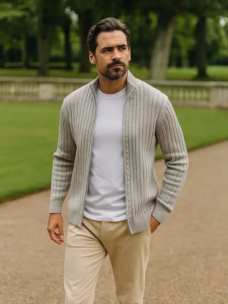 Men’s Knit Sweater – Regency Casual Everyday Knitwear - Image 7